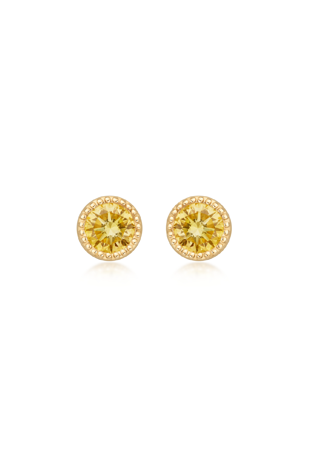 Stellar Stud Earring Marigold Yellow