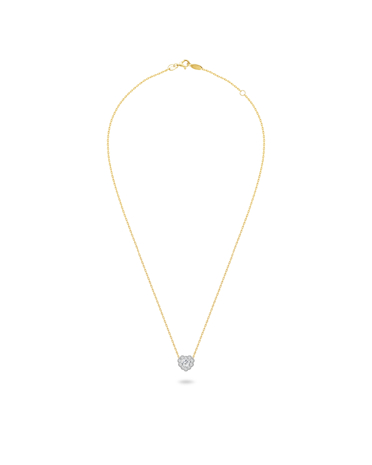 Valentina Diamond Heart Necklace