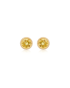 Stellar Stud Earring Marigold Yellow